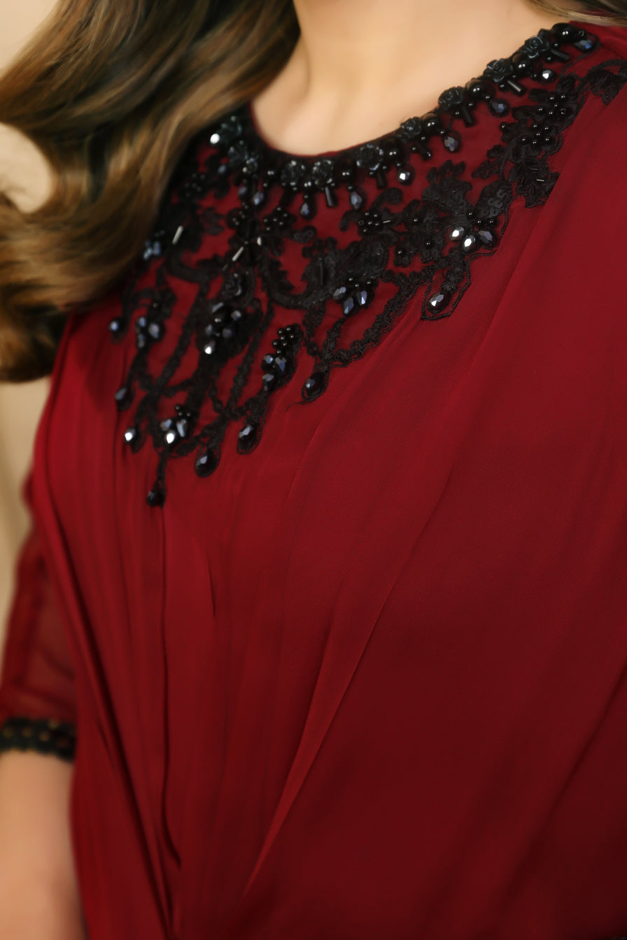 Premium Luxury Chiffon Kaftan by Ain 10