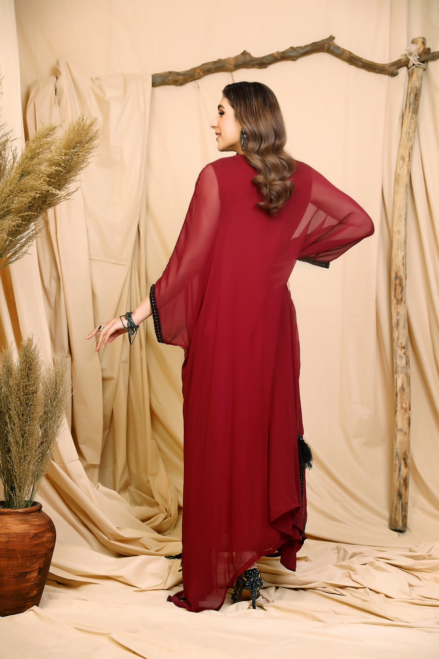 Premium Luxury Chiffon Kaftan by Ain 10