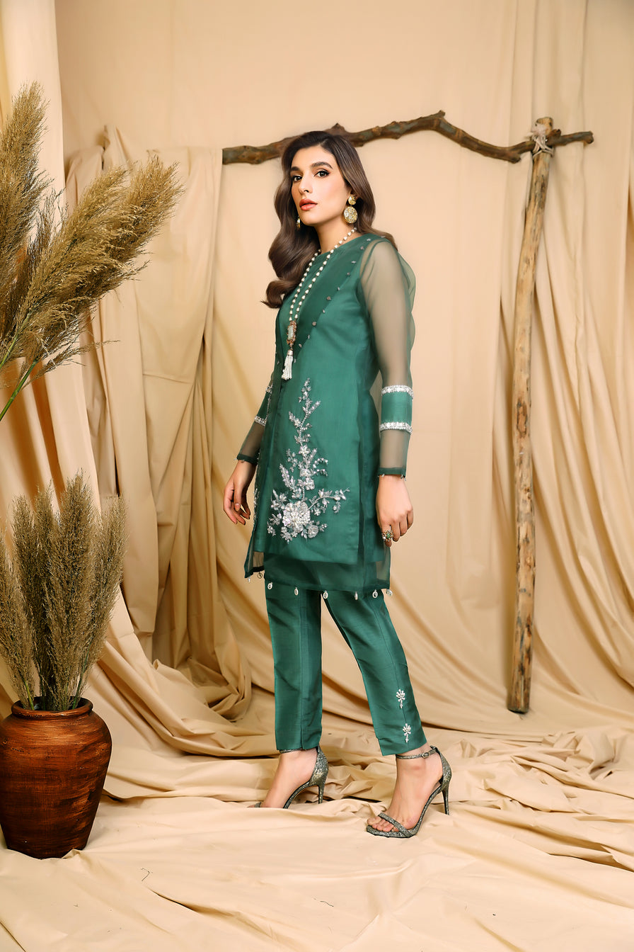 Premium Luxury Organza Gown by Ain 11