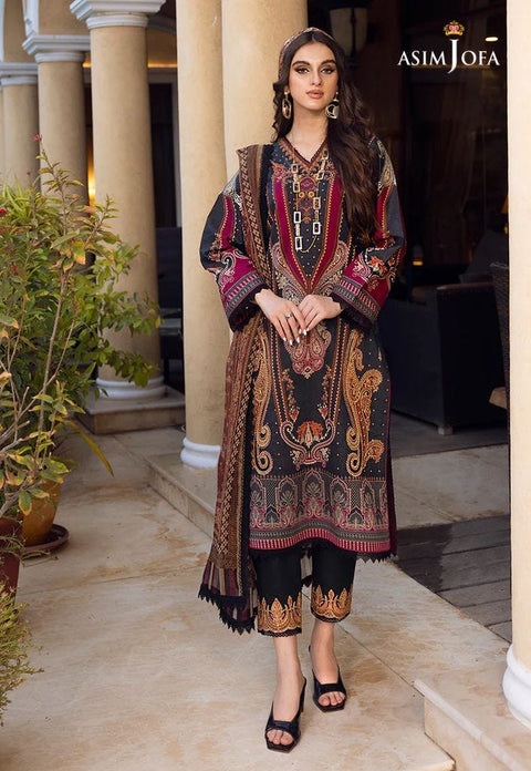 Asim Jofa Luxury Lawn Embroidered Collection 16