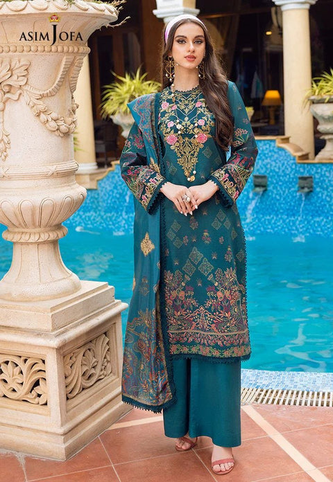 Asim Jofa Luxury Lawn Embroidered Collection 20
