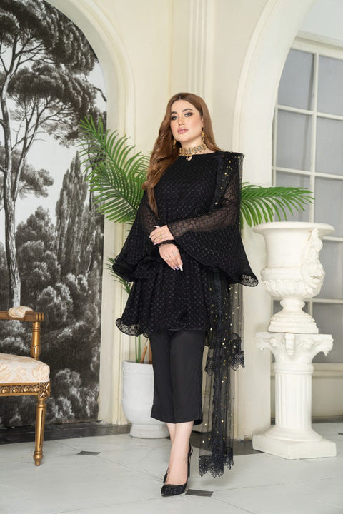 Luxury Formal Ready to Wear Emrboidered Dress by Aleezay 07