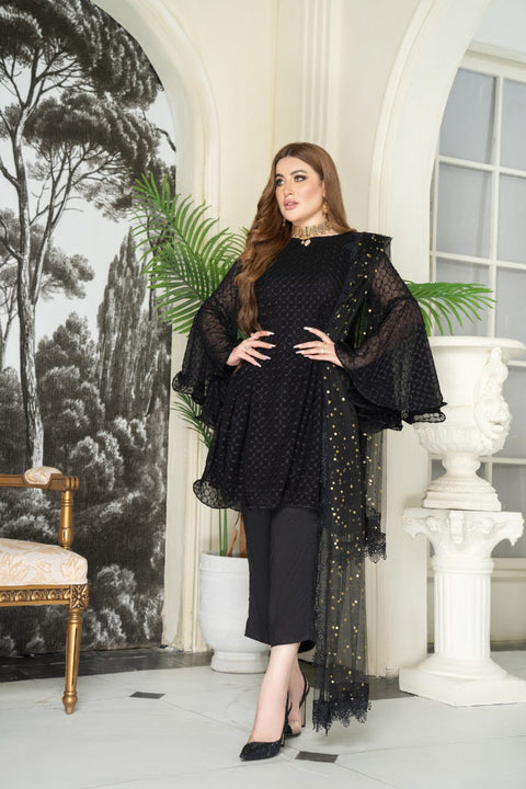 Luxury Formal Ready to Wear Emrboidered Dress by Aleezay 07
