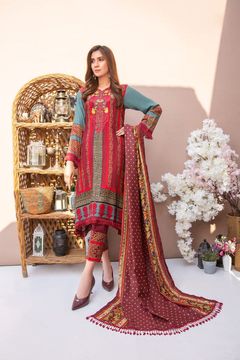 Ready to Wear 3 Pcs Embroidered Collection by Aleezay 06