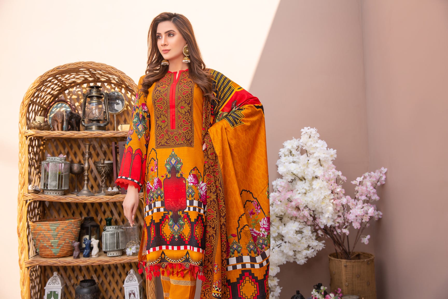 Ready to Wear 3 Pcs Embroidered Collection by Aleezay 01