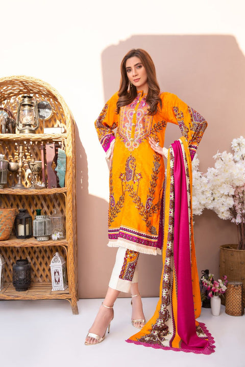 Ready to Wear 3 Pcs Embroidered Collection by Aleezay 12