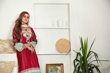 Winter Ready to Wear Embroidered Dress with Shawl by Aleezay 09