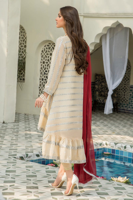 Chiffon Ready to Wear Embroidered Collection by Aleezay 05