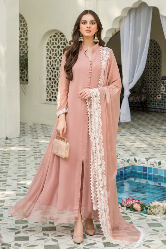 Chiffon Ready to Wear Embroidered Collection by Aleezay 01