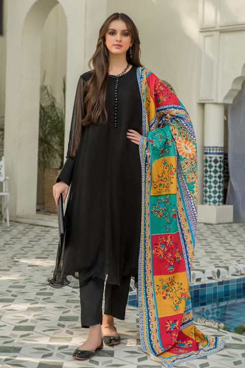 Chiffon Ready to Wear Embroidered Collection by Aleezay 04