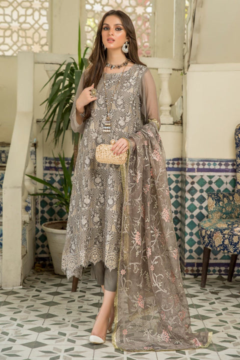 Chiffon Ready to Wear Embroidered Collection by Aleezay 10
