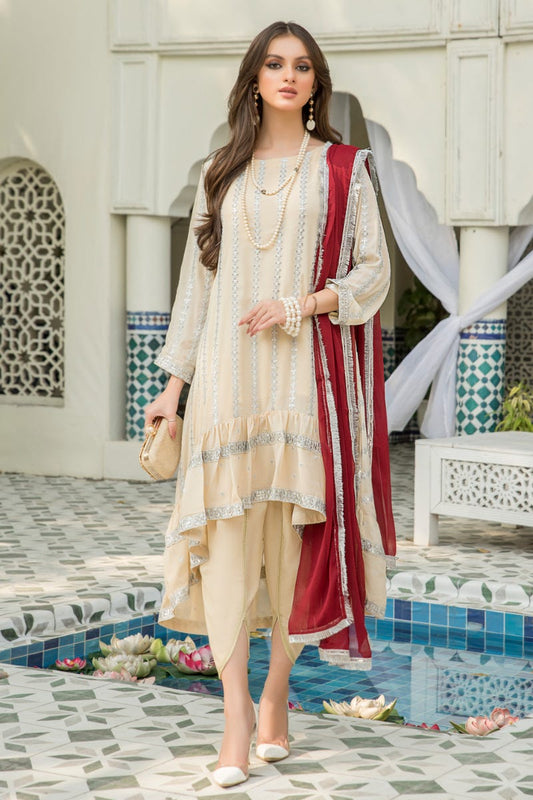 Chiffon Ready to Wear Embroidered Collection by Aleezay 05