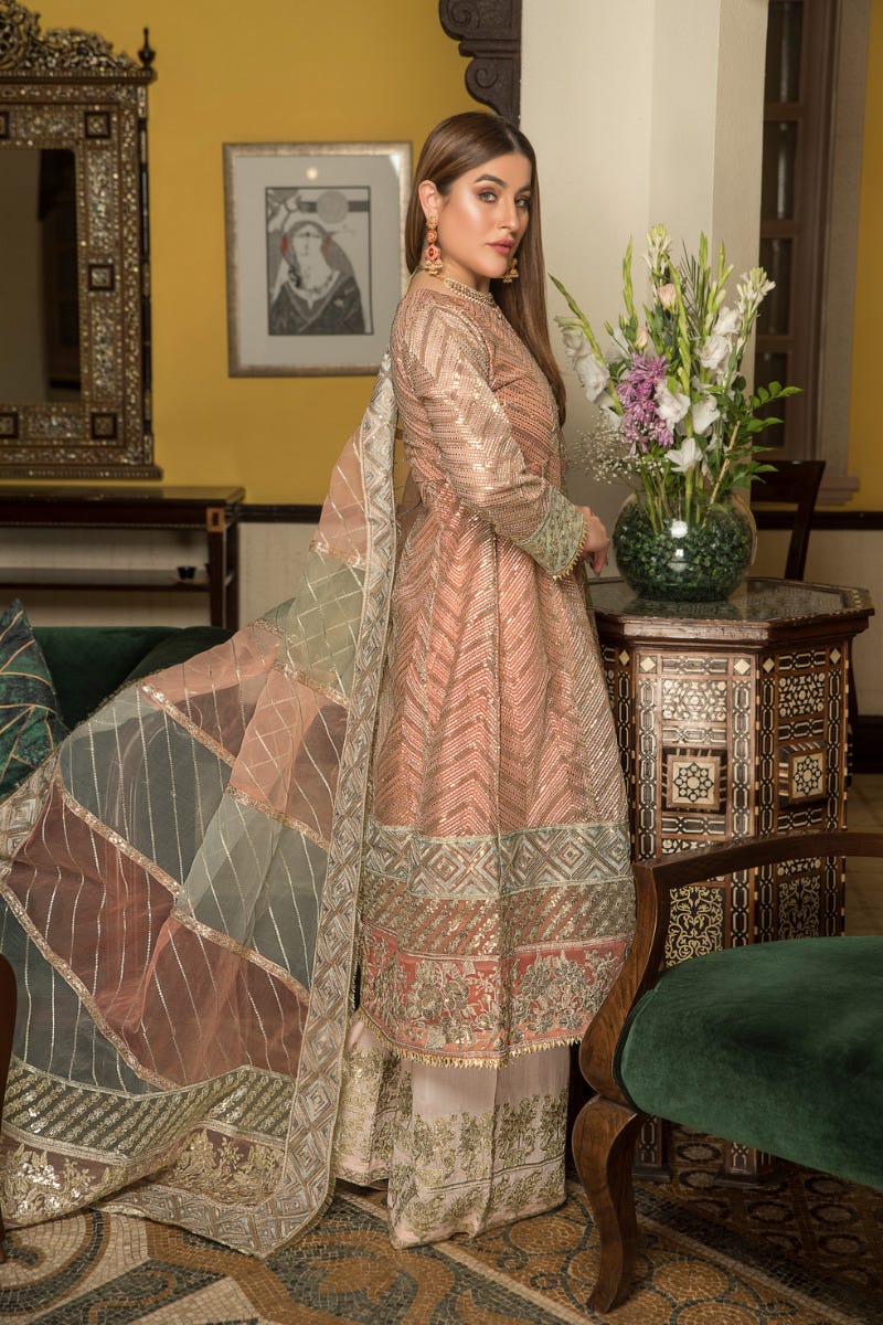 Formal Ready to Wear 3 Pcs Collection by ALeezay 04