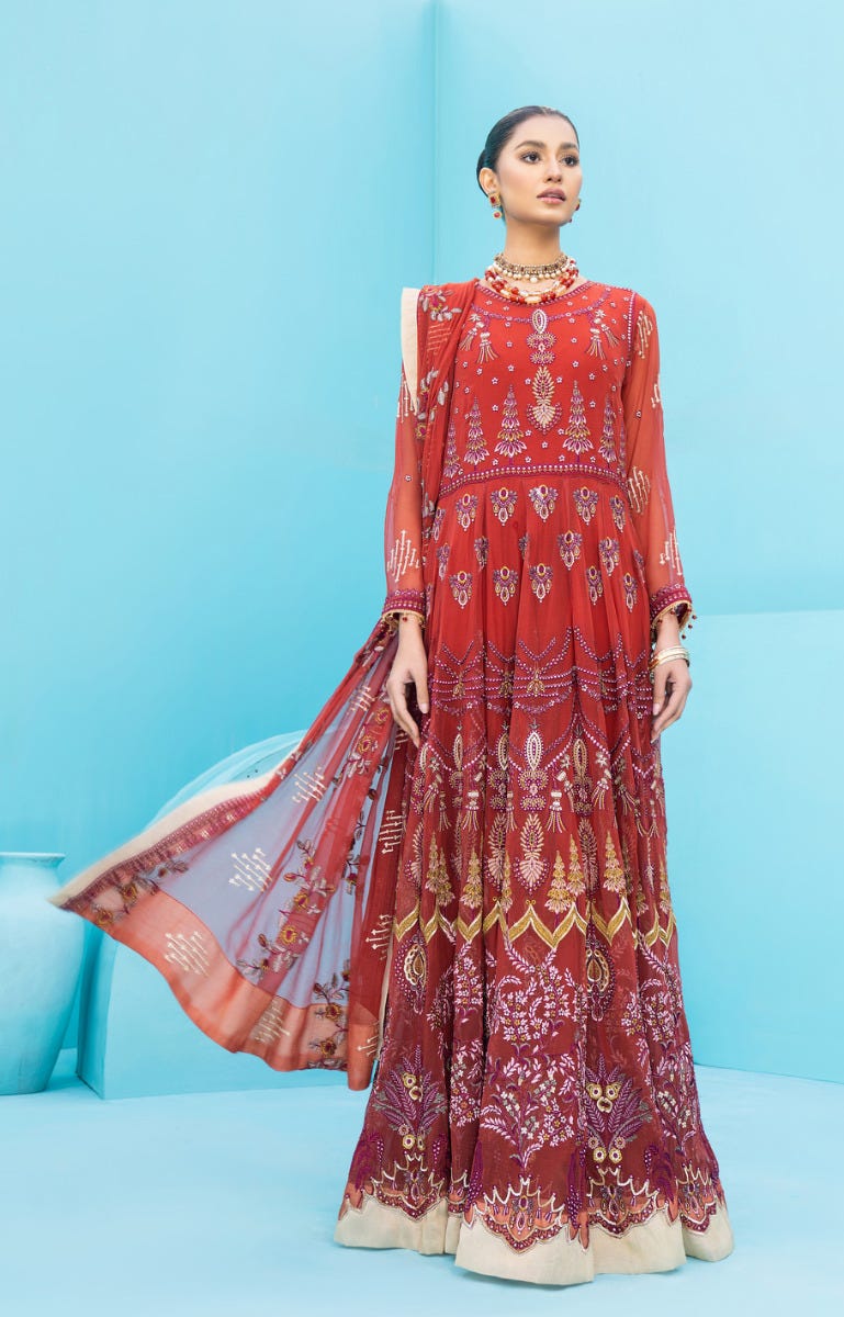 Ready To Wear Chiffon Formal Collection by Aleezay 05