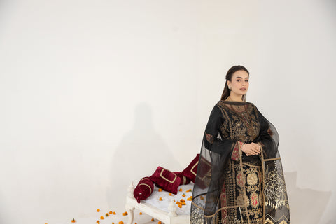Mona Raw Silk Formal Dress 01
