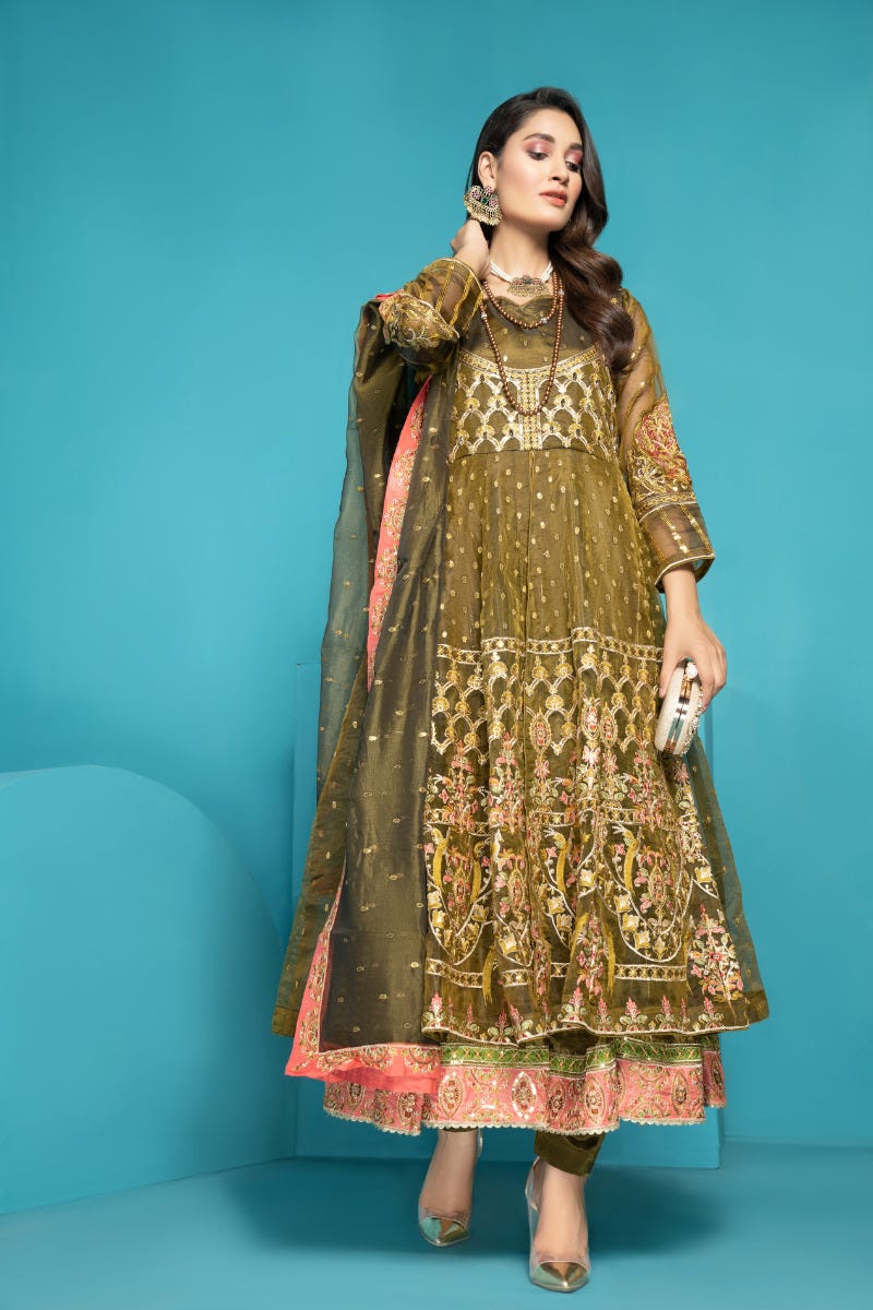 Formal Ready to Wear 3 PCs Collection by Arwah 01