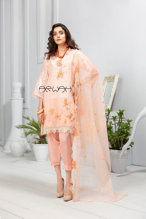 Winter Ready to Wear Embroidered 3 Pcs Dress by Arwah 13