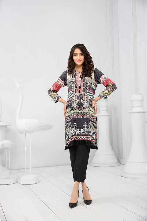 Winter Ready to Wear Embroidered Kurta by Arwah 02