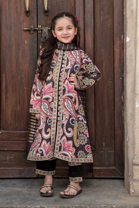 Kids Ready to Wear 3 Pcs Lawn Collection by Arwah 04