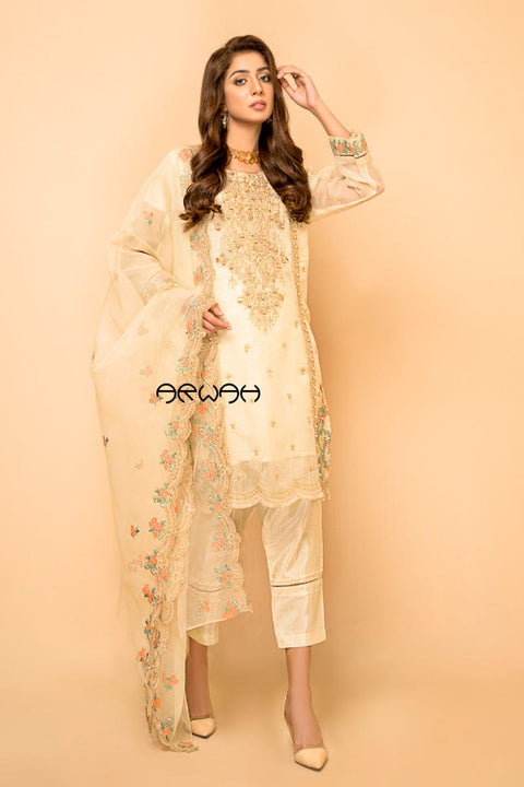 Ready to Wear Semi Formal 3 Pcs Arwah Collection 04