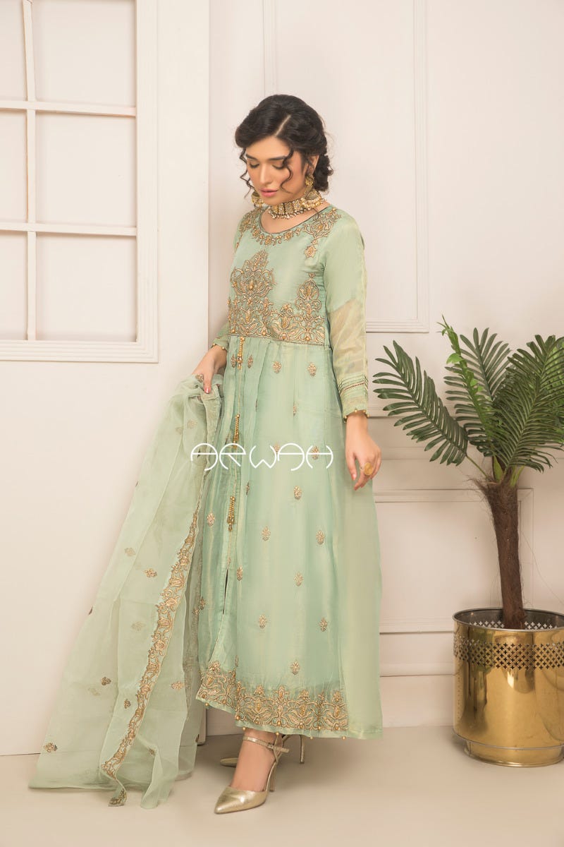 Ready To Wear 3 Pcs Semi Formal Collection by Arwah 5