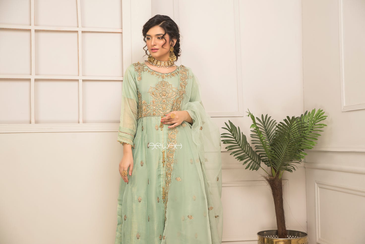 Ready To Wear 3 Pcs Semi Formal Collection by Arwah 5