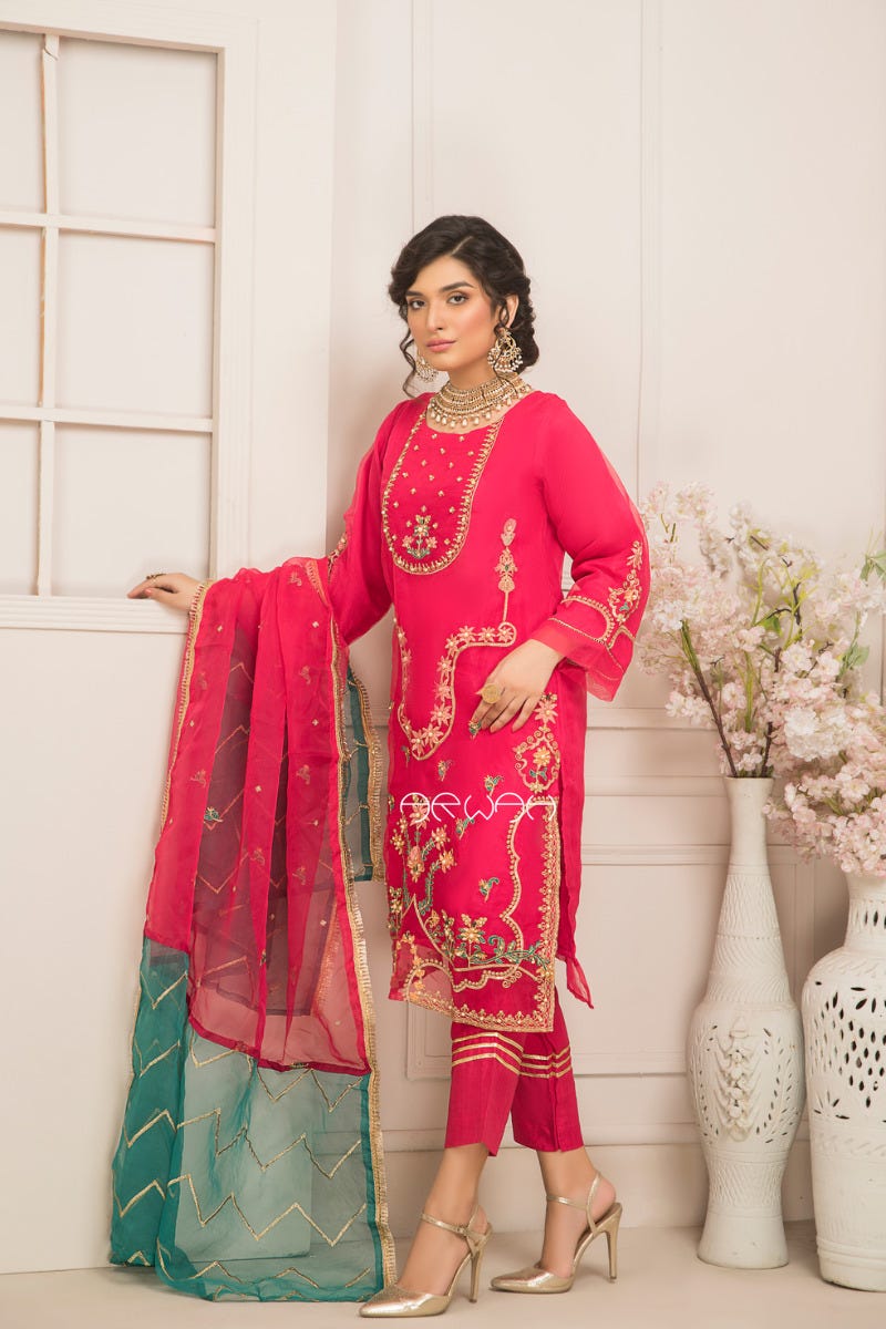 Ready To Wear 3 Pcs Semi Formal Collection by Arwah 6