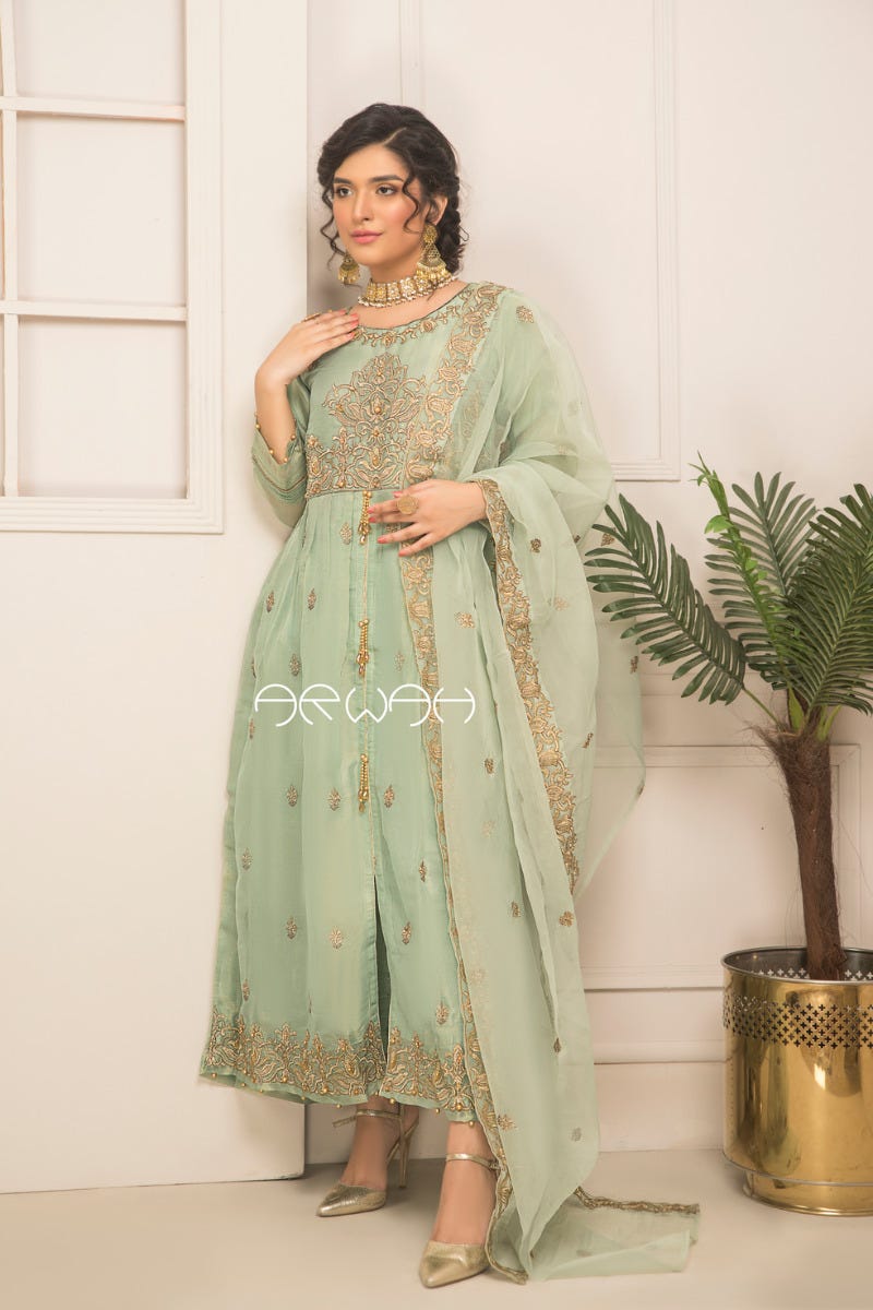 Ready To Wear 3 Pcs Semi Formal Collection by Arwah 5