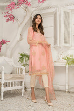 Ready to Wear 3 Pcs Semi Formal Embroidered Dress by Arwah 01