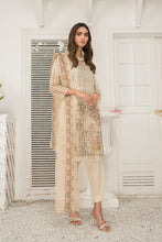 Ready to Wear 3 Pcs Semi Formal Embroidered Dress by Arwah 09