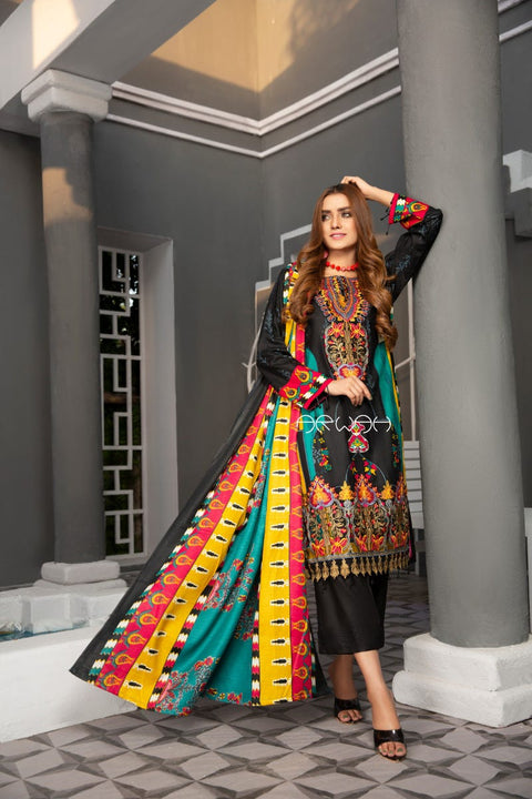Winter Ready to Wear Embroidered Collection by Arwah 01