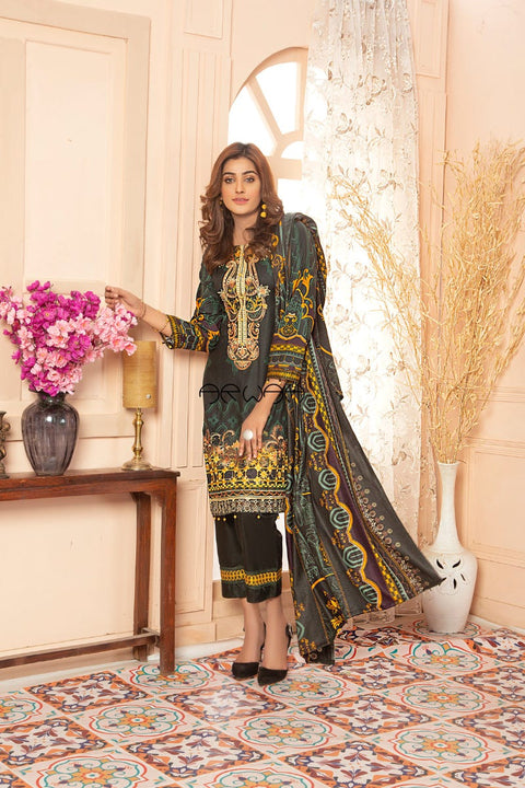 Winter Ready to Wear 3Pcs Embroidered Collection by Arwah 10