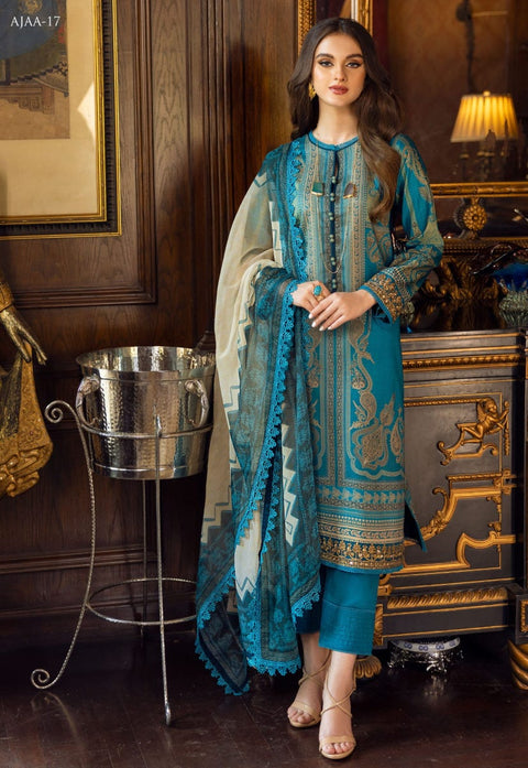 Asim Jofa Luxury Lawn Embroidered Collection 17