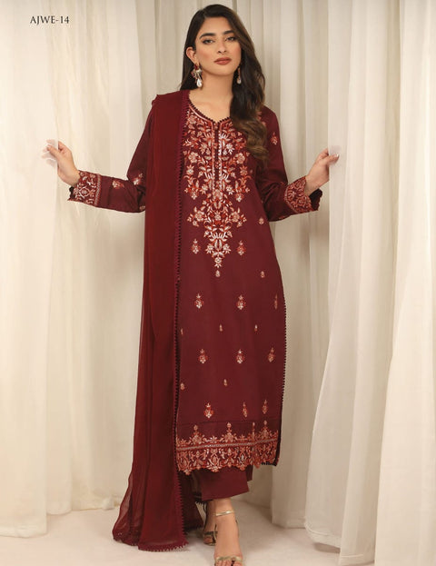 Asim Jofa Ready to Wear 3 Pcs Winter Collection 14