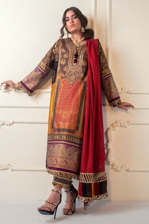 Sana Safinaz Winter Ready to Wear Kurnool Collection 6A