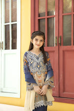 Kids Mona Ready to Wear 3 Pcs Embroidered Lawn Collection 09