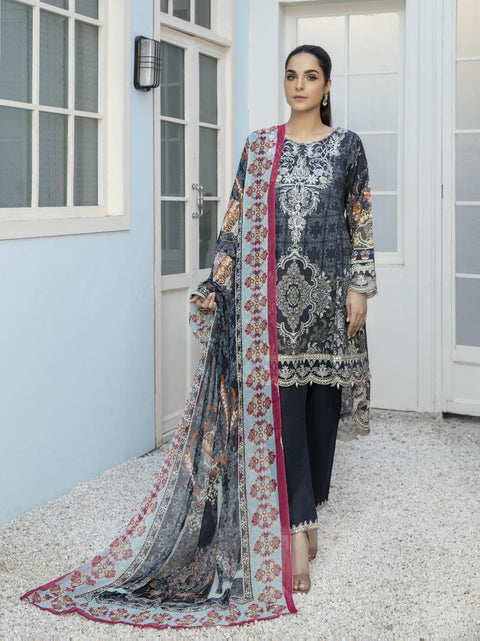 Mona Ready to Wear 3 Pcs Embroidered Lawn Collection 02