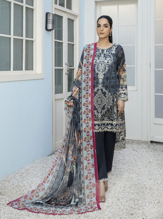 Mona Ready to Wear 3 Pcs Embroidered Lawn Collection 02
