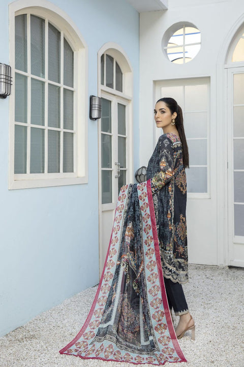 Mona Ready to Wear 3 Pcs Embroidered Lawn Collection 02