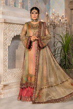 MBROIDERED - Bronze, Maroon and Carrot pink BD-2207