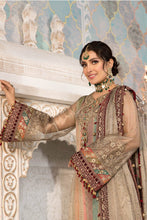 MBROIDERED - Bronze, Maroon and Carrot pink BD-2207
