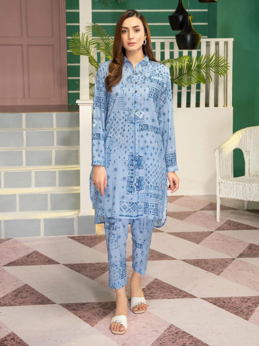 Autumn Ready to Wear Cambric Kurta by Limelight 11