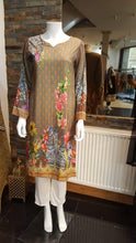 Digital Printed 2 Pcs Dress by Zaiwa 15