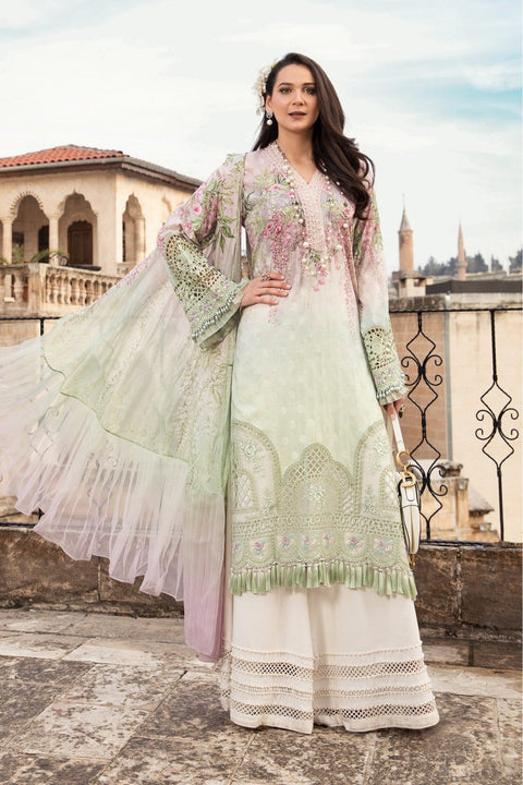 Maria B Luxury Lawn Ready to Wear Collection 6B