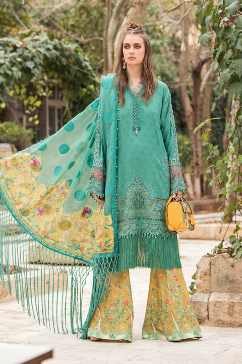 Maria B Luxury Lawn Ready to Wear Collection 7B
