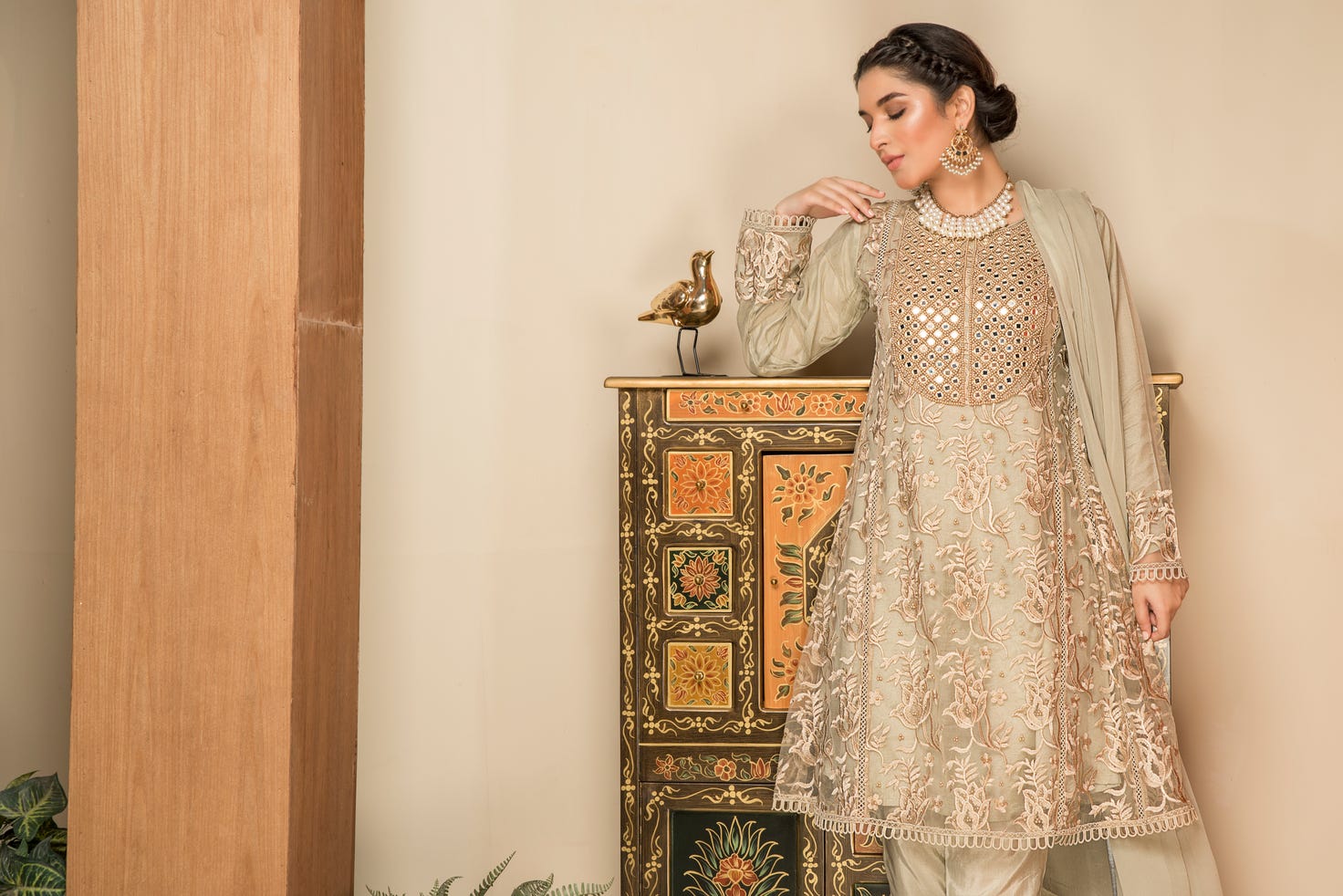 Formal Ready to Wear 3 Pcs Dress by Sakeena Hasan 03