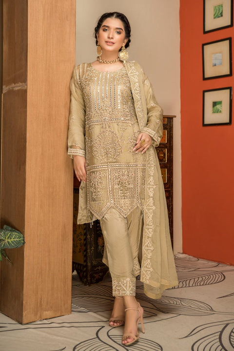 Formal Ready to Wear 3 Pcs Dress by Sakeena Hasan 02