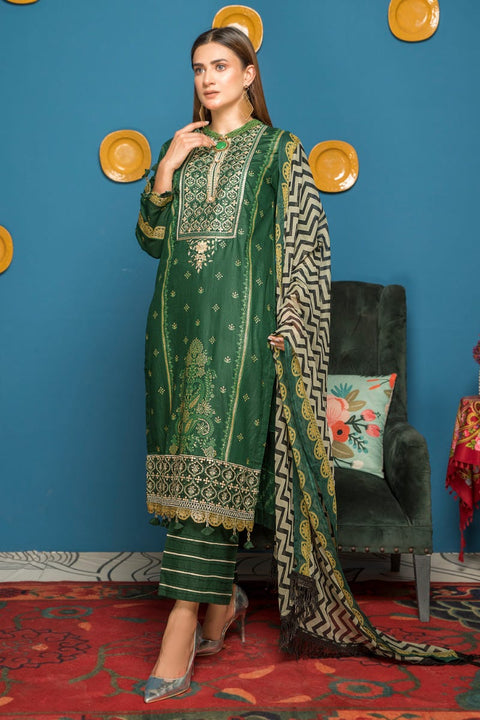 Embroidered Ready to Wear 3 Pcs Lawn Dress by Aabpara 02