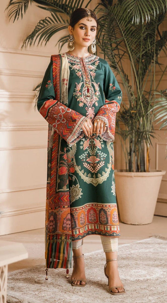 Winter Cambric Ready to Wear Collection of Anaya by Kiran Chaudhry 07