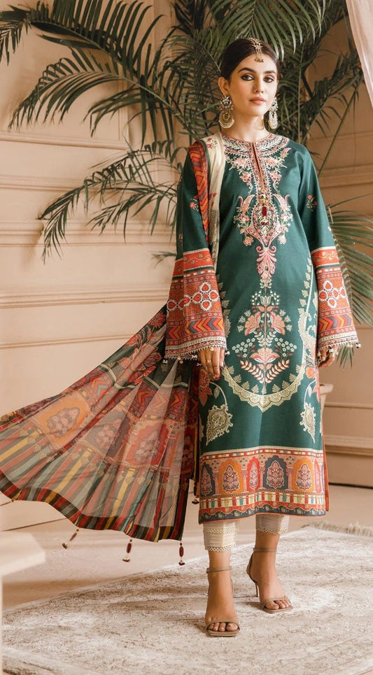 Winter Cambric Ready to Wear Collection of Anaya by Kiran Chaudhry 07